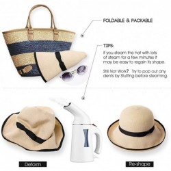 Sun Hats Packable Straw Floppy Fedora Panama Derby Beach Sun Hat for Women Band Ribbon 55-58cm - Brown_69087 - CF18SQ8KRCX $2...