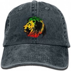 Baseball Caps Enzenon Cowboy Hat Cap For Men Women Rasta Lion- Navy- One Size - CX18CEMTDCT $18.25