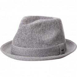 Fedoras Men's Stokes Hat - Heather Grey - C217YIRO2RE $84.51