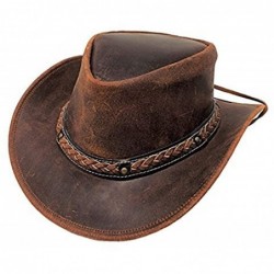 Cowboy Hats Leather Cowboy Hat Traders Down Under - Aussie Rust - CV18GOYQ78T $89.49