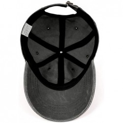 Baseball Caps Unisex Adjustable Hoosier-Racing-Tyre-Baseball Caps Golf Flat Hat - Black-19 - CN18U3ITOH3 $22.19