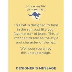 Sun Hats Women's Ojai Sun Hat - Adjustable- Broad Brim- Elegant Style- Designed in Australia - Almond - C7192Q4CHGS $67.99