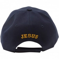 Baseball Caps God Hat Jesus Christ Baseball Cap - Religious Christian Gift for Men and Women - Jesus Died to Save U - Navy - ...