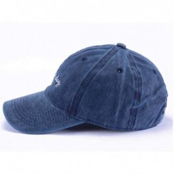 Baseball Caps Vintage Hat Bad-Hair-Day Embroidered Women-Baseball-Dad Hats Distressed - Blue - C318GZIUSTZ $19.25