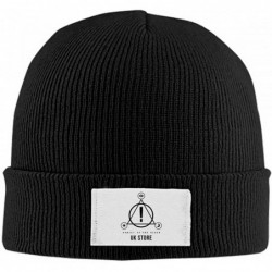 Skullies & Beanies Beanie Hat Panic at The Disco Logo Winter Warm Slouchy Skull Cap Knit Hat for Womens Mens - Black - CO18NQ...