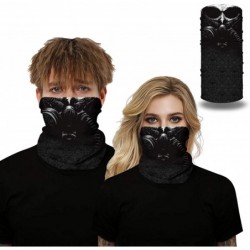 Balaclavas Seamless Face Mask Neck Gaiter Protection Windproof Face Mask Scarf - Gas Mask - CB197SLLMIW $16.73