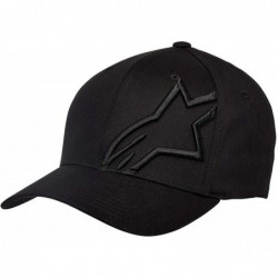 Baseball Caps Men's Corp Shift 2 Hats-Black/Black-Small/Medium - CJ119YKO7ML $35.00