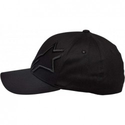 Baseball Caps Men's Corp Shift 2 Hats-Black/Black-Small/Medium - CJ119YKO7ML $51.30