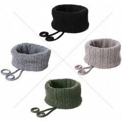 Newsboy Caps Unisex Knit Beanie Visor Cap Winter Hat Fleece Neck Scarf Set Ski Face Mask 55-61cm - 99710-grey - CW18LL5364H $...