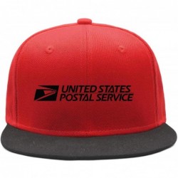Baseball Caps Mens Womens USPS-United-States-Postal-Service-Logo- Custom Adjustable Fishing Cap - Red-3 - C118NNRT64I $36.18