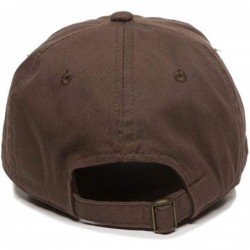 Baseball Caps Ghost Baseball Cap Embroidered Cotton Adjustable Dad Hat - Brown - CA18OZLQ0ZO $32.05