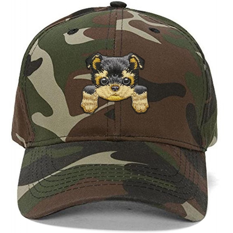 Baseball Caps Cute Puppy Dog Snapback Cap - Camo - C118EO772DS $42.28