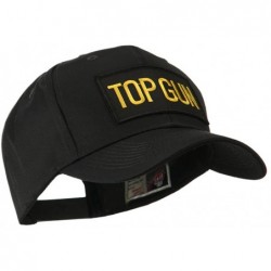 Baseball Caps Military Related Text Embroidered Patch Cap - Top Gun - CV11FITVCU7 $44.42