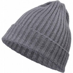 Skullies & Beanies Beanie Knit Hat Warm Winter Daily Slouchy Skull Beanies Cap for Women Kids - Dark Grey - CN18IE78L4D $19.04