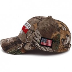 Baseball Caps Donald Trump Hat 2020 Keep America Great KAG MAGA with USA Flag 3D Embroidery Hat - Camo - CN1935S02WE $29.08