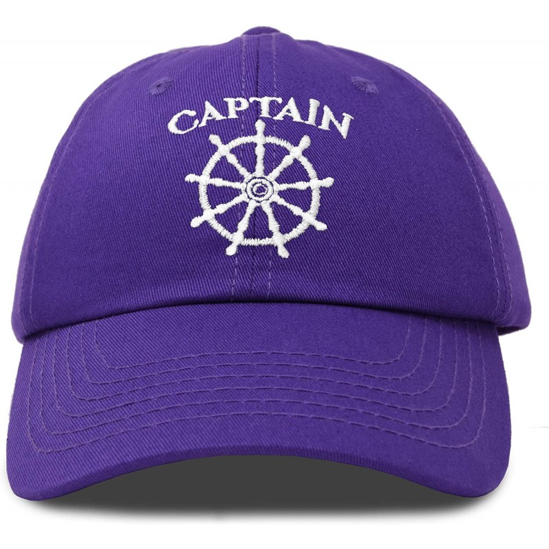 Baseball Caps Captain Hat Sailing Baseball Cap Navy Gift Boating Men Women - CR18WCQN73I $17.24