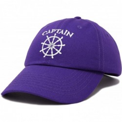 Baseball Caps Captain Hat Sailing Baseball Cap Navy Gift Boating Men Women - CR18WCQN73I $17.24