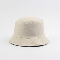 Bucket Hats Women Fashion Plaid-Bucket Hat Reversible Fisherman-Sun Hat Packable - Blue - CA18XDU7Z3K $20.06