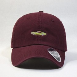 Baseball Caps Classic Washed Cotton Twill Low Profile Adjustable Baseball Cap - 70 Maroon - C412N0DRF3T $29.65