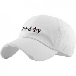 Baseball Caps Good Vibes Only Heart Breaker Daddy Dad Hat Baseball Cap Polo Style Adjustable Cotton - CJ194RMNMSQ $28.90