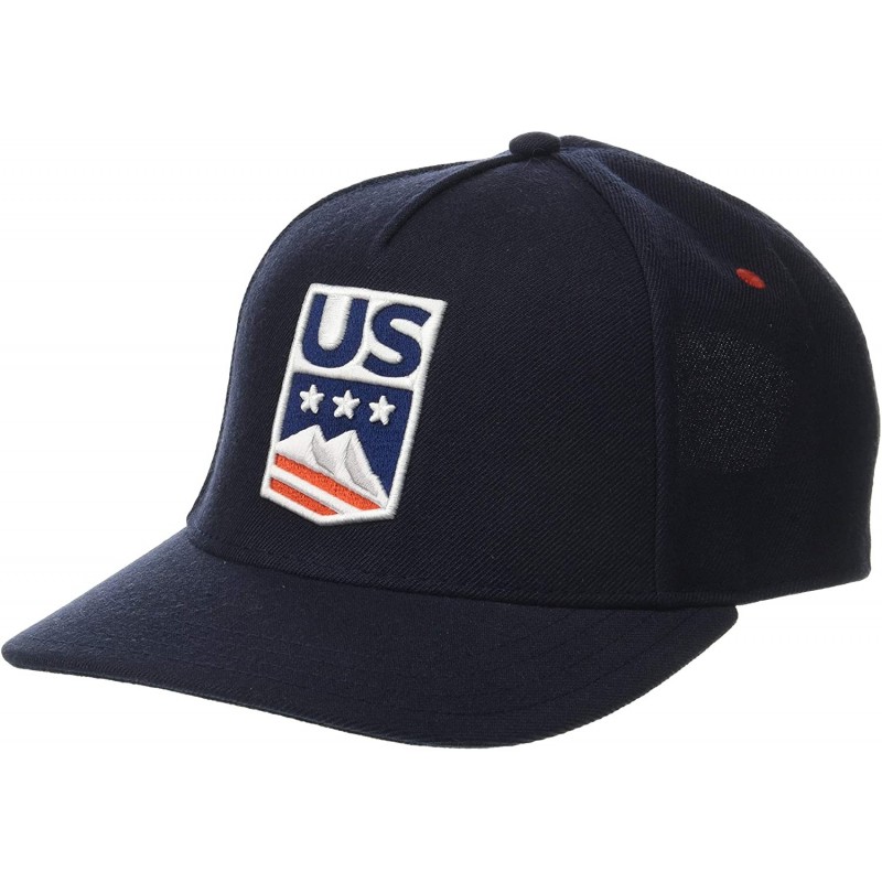 Baseball Caps Active Sports Men's U.S. Ski Team Crest Cap- Frontier- One Size - CT18NQKYL6T $71.05