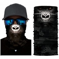 Balaclavas Lion Print Face Mask- Rave Bandana- Neck Gaiter- Scarf- Summer Balaclava for Dust Wind UV Protection - Ano - C8197...