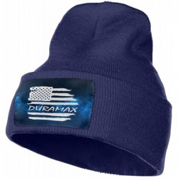 Skullies & Beanies American Flag Duramax Winter Beanie Hat Knit Hat Cap for for Men & Women - Navy - CQ18LDTS0HX $32.51