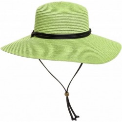 Sun Hats Medium UPF 50+ Sloggers Womens Braided Tea Green - C711LGSFHZP $53.51