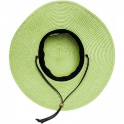 Sun Hats Medium UPF 50+ Sloggers Womens Braided Tea Green - C711LGSFHZP $64.22