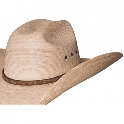 Cowboy Hats 2432 Rodeo Round-Up Collection Jason 10X Natural Cowboy Hat - CL11D3A5N2Z $92.89