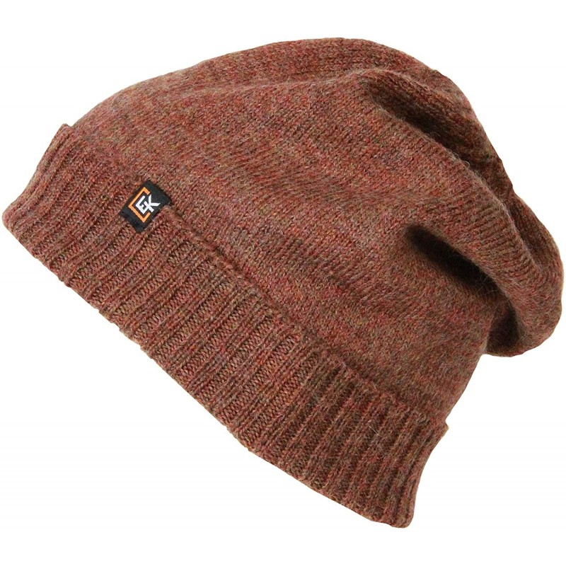 Skullies & Beanies 100% Wool Classic Knit Beanie Hat Cap for Women & Men - Gourse - CM12OI212T9 $34.71