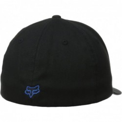 Baseball Caps Mens Flex 45 Flexfit Hat - Black/Blue - CH11OP6PKQ1 $58.76