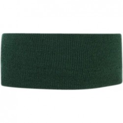 Skullies & Beanies USA Made Stretch Headband - Hunter Green - CL1885RDT7Y $47.84