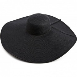 Sun Hats Women's Ultrabraid X Large Brim Hat - Black - CV1143BNX1H $50.41