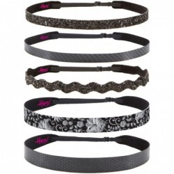Headbands Adjustable No Slip Cute Fashion Black Headbands for Women & Girls Multi Packs - C918DTHXM4W $45.90