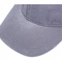 Baseball Caps Custom Embroidered Adjustable Baseball Hat Embroidery Cowboy Caps Men Women Text Gift - Gray1 - C918H40XC25 $34.22