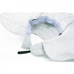 Sun Hats Women Wide Brim Sun Hats Foldable Summer Beach UV Protection Caps with Neck Cord - Gray - C218R803AUH $29.84