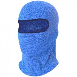 Balaclavas Winter Balaclava Face mask Thick Scarf ski mask Neck Gaiter face Cover face Cloth Head Hood - Sky Blue - CP18Z3R22...