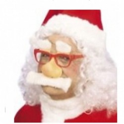 Headbands Unisex Christmas Accessories Costume Headband Elf Santa All Mix & Match - Santa Glasses - C8188K66X83 $36.25