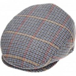 Newsboy Caps Newsboy Hats Men Flat Cap Gatsby Snap Classic Herringbone Twill Vintage 8 Panel Hat - Plaid03(2575 - CZ18A78EW9A...