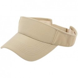 Sun Hats Thicker Sweatband Adjustable Cycling - B-khaki - C218W333MLQ $13.22