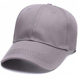 Baseball Caps Custom Embroidered Baseball Hat Personalized Adjustable Cowboy Cap Add Your Text - Gray - CK18HTQ5GZE $33.93