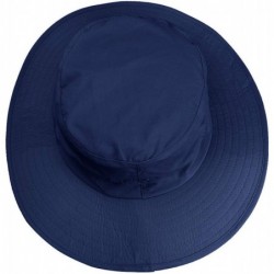Sun Hats Mesh Sun Hat Outdoor Fishing Hiking Sun Cap Neck Face Flap Portect Hat UPF50+ - Deep Blue - CQ182GAXG46 $21.71