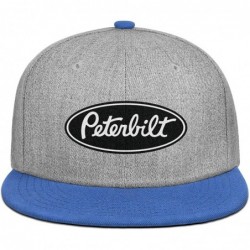 Baseball Caps Unisex Man Baseball Hat Hip Hop Adjustable Mesh Captain-Peterbilt-tiucks-Flat Cap - Blue-1 - C718AH0TMW8 $39.03