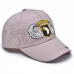 Bucket Hats REINDEAR US Army 101st. Airborne Military Cap Hat - Khaki - C712M729RQN $15.38