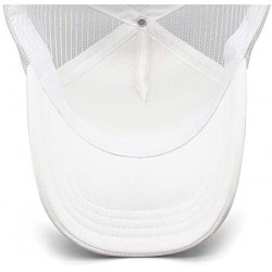 Baseball Caps Unisex Man Baseball Hat Hip Hop Adjustable Mesh Captain-Peterbilt-tiucks-Flat Cap - White-5 - CJ18AH0SRMX $37.17