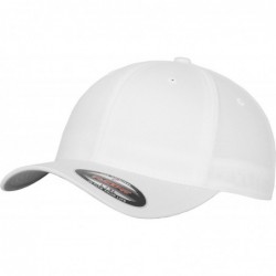 Baseball Caps Men's Wooly Combed - White - CP11IMXQL2F $31.35