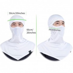 Balaclavas Balaclava Windproof Protection Motorcycle Breathable - Grey+white - CQ18SECL93L $37.55