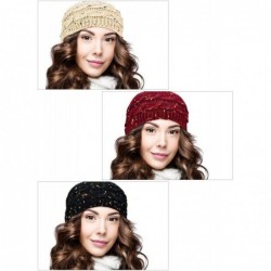 Cold Weather Headbands Pieces Winter Headband Confetti - C418IGYLTRC $26.24