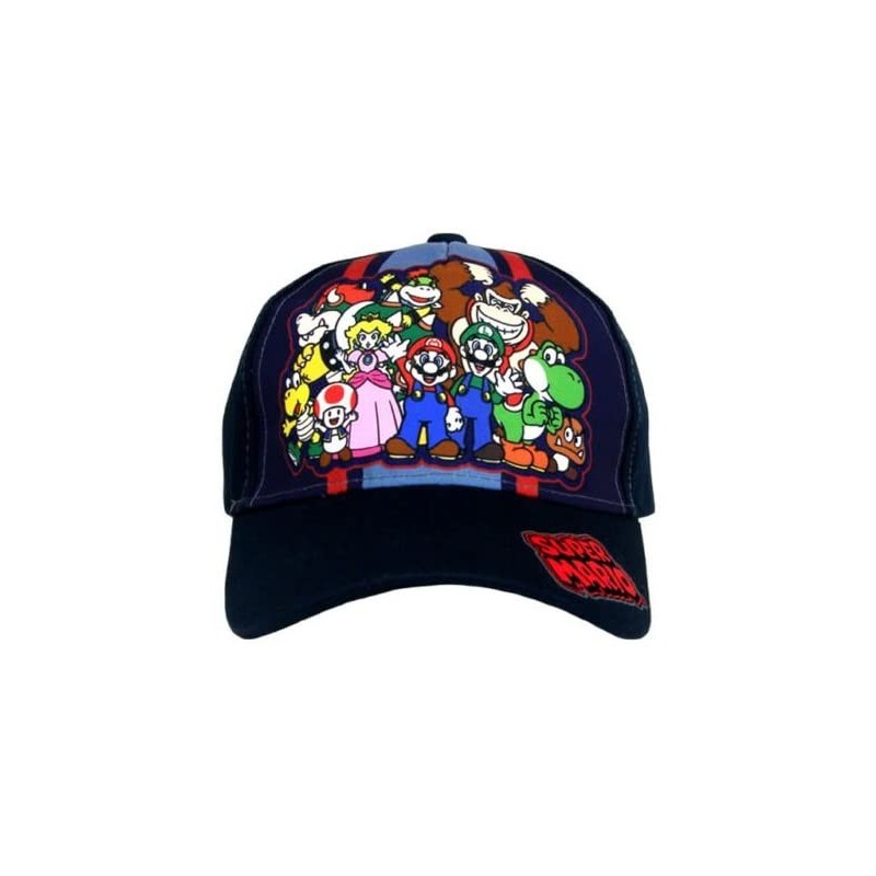 Baseball Caps Super Mario Boys Baseball Cap Hat - CM186TU2XKD $28.83